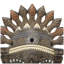 Sculpture primitive d'Afrique