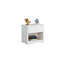Ensemble de chambre à coucher pour lit simple avec lit de rangement Wynnie White