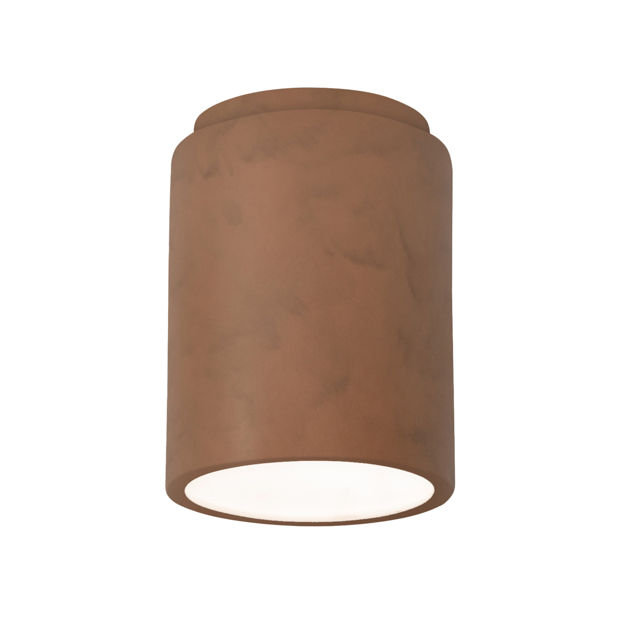 Sumatra Single Light Ceramic Flush Mount