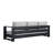 Hoyt 92.52” Outdoor Aluminum 3-Seater Sofa-786084010-799072939