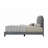 Gray Fabric Bed