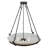 6 - Light Antique Iron Gate Unique / Statement Pendant