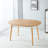 Oak - Colored Extensible Table For Dining Or Office Use, Top, Metal Legs, 140x100x75cm, Exquisite Design Traits Table, Colored, Unique Elements-1435496382-1435496377