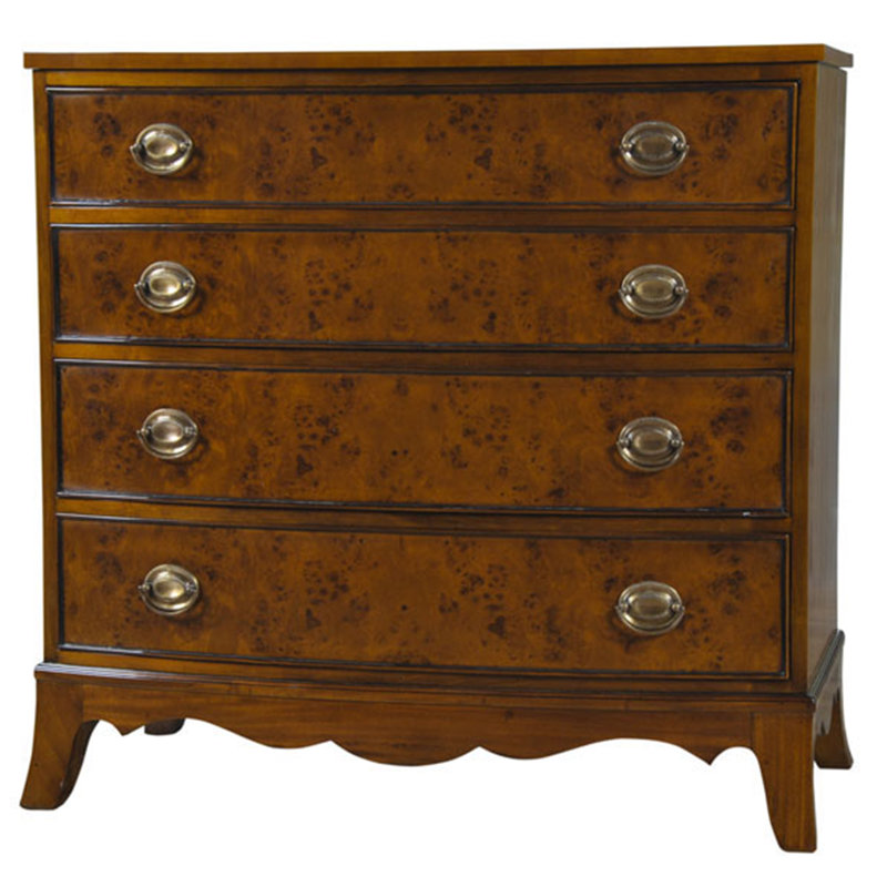 Commode à nœuds à avant arqué
