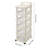 Naydeli 5 Drawer Storage Drawer with Locking Wheels
