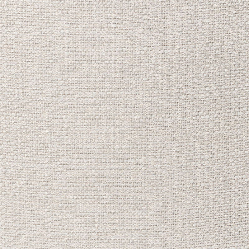 Maxwell Ivory Square Ottoman with Light Wood Legs