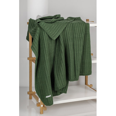 Knitted Throw Blanket
