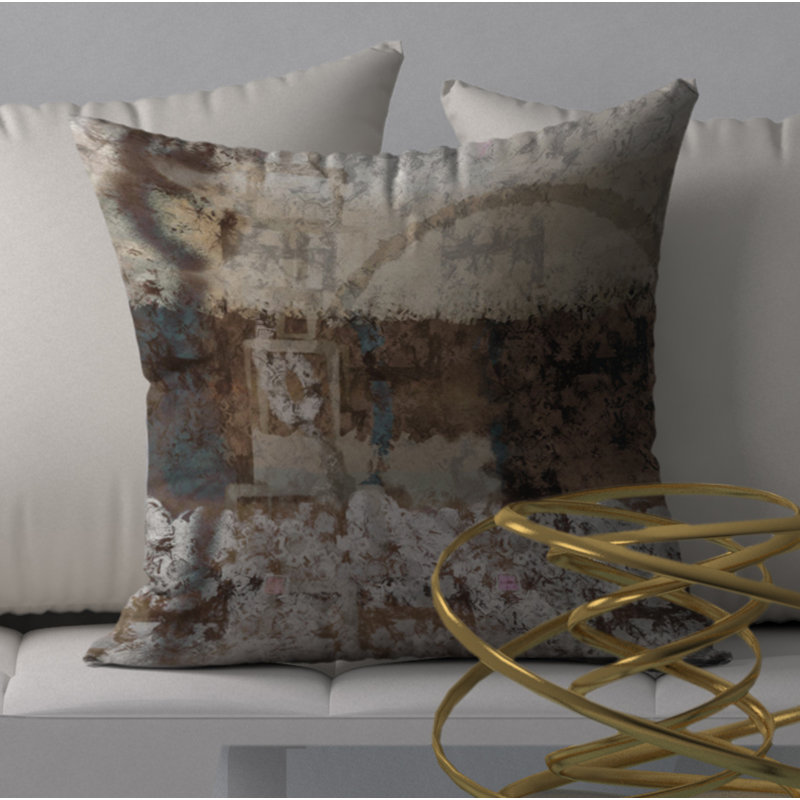 Housse de coussin carrée/insert, 20 po x 20 po