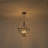4-Light Lantern Pendant with Clear Glass