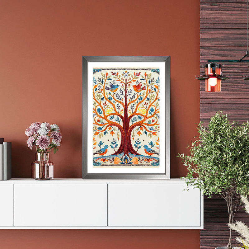 Élégante peinture décorative en panneau de fibres à densité moyenne, 15,0 po x 20,9 po | 100% panneau de fibres à densité moyenne (épaisseur: 0,1 pouce) et cadre 100% bois (épaisseur: 0,8 pouce) | Art mural parfait pour la décoration intérieure, les espaces de bureau et les cadeaux