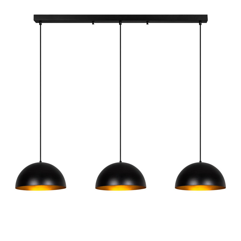 Lustre, Noir, H 57,09 po x l 15,75 po x P 45,67 po