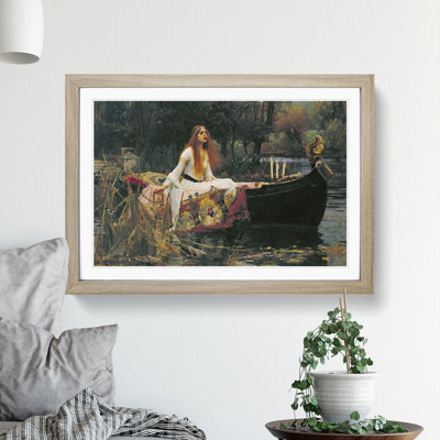 The Lady of Shalott by John William Waterhouse - Picture Frame Painting