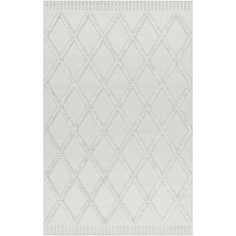 Geometric Indoor / Outdoor Rug, Runner 2'7" x 7'3"