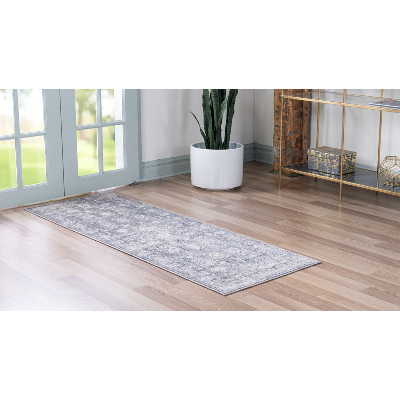 Burrill Abstract Area Rug, Runner 2' x 8'