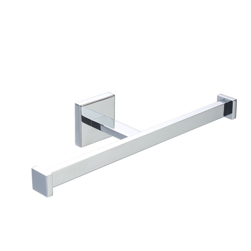 Porte-serviettes double en laiton DAX Roma, Chrome
