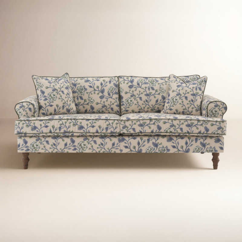 Canapé Erin & Ben Co Faulkner, Bleu/beige/vert