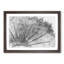 Dandelion Seed Sketch in Abstract - Picture Frame Graphic Art Print-55679818-55679820