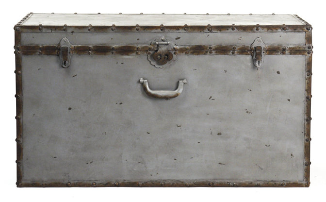 Metal Decorative Bin