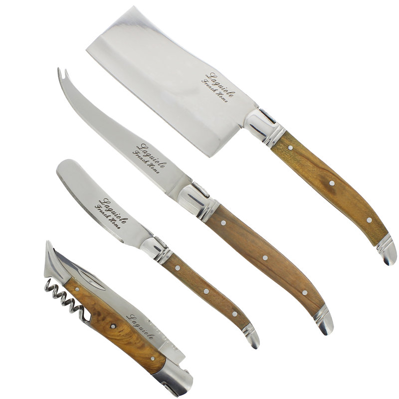 Ensemble de knift à ouvre-bouteille 4 pièces et à fromage laguiole Hixon