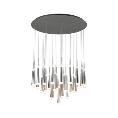 Lustre à DEL unique à plusieurs niveaux à DEL pinson 36