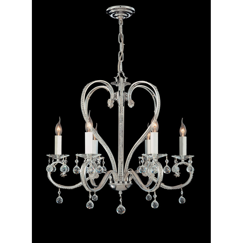 Lustree 6 lumières façon bougie/classique Kennsington