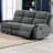 Abrea Faux Leather Reclining Sofa-749747643
