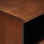 TV Cabinet with Drawer with Shelf Brown Solid Mango Wood Media Storage