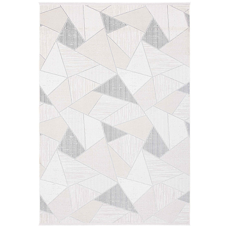 Mahlea Geometric Indoor Rug, Rectangle 6'7" x 9'7"