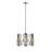 Gagnon 3 - Light Steel Dimmable Drum Chandelier