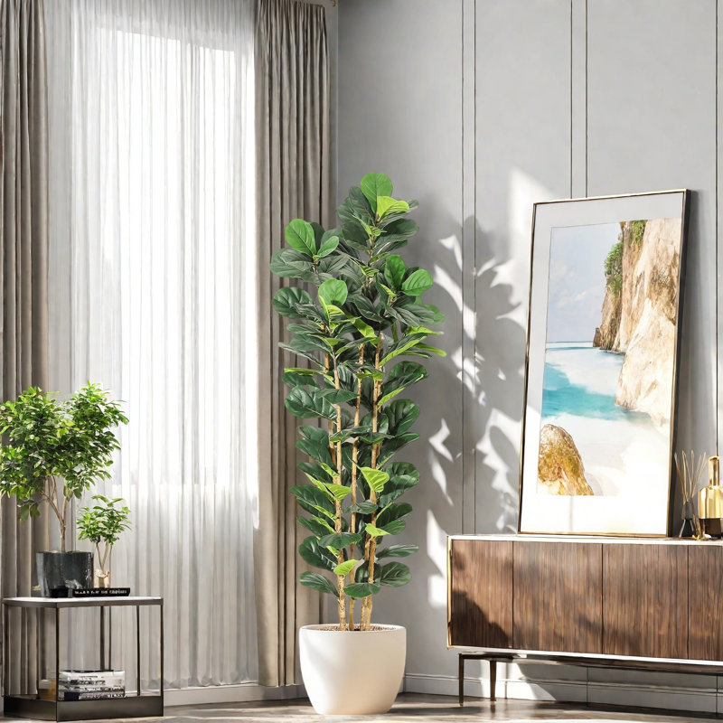 Plant, 26cm (W) x 26cm (D) x 183cm (H)