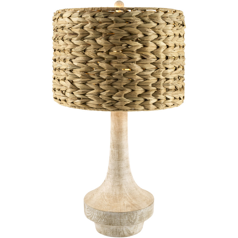 Carson Table Lamp, Distressed White