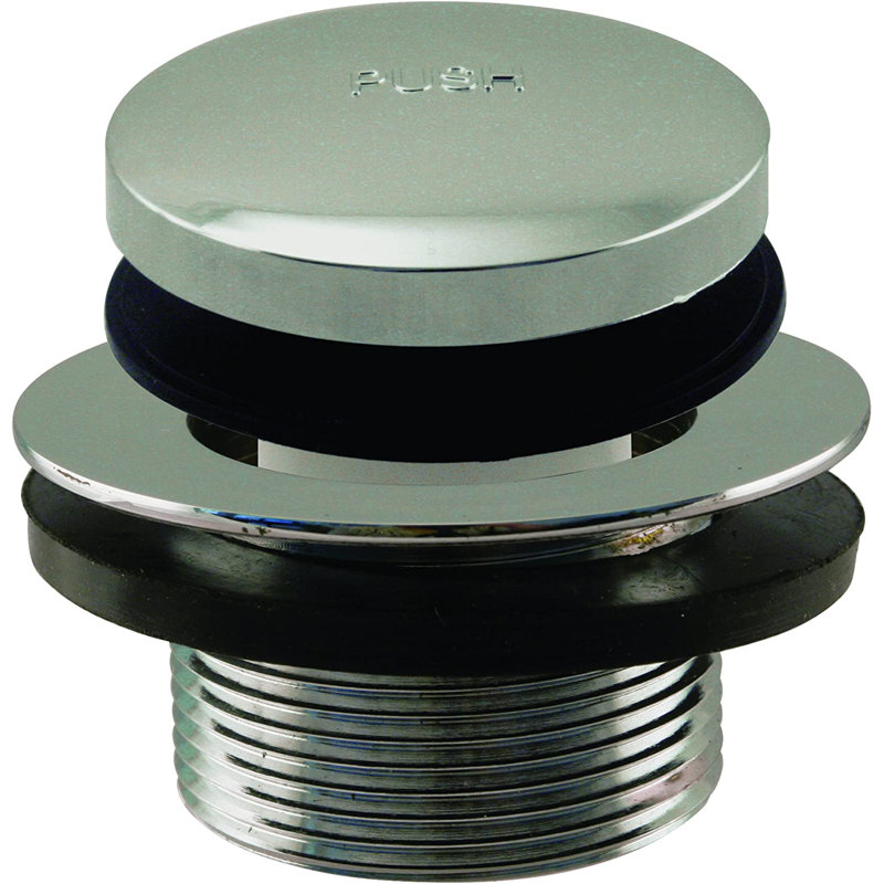 7'' W Pop-Up Yes, Polished Nickel/Black
