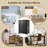 Loreeta Freestanding Bathroom Cabinet