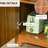 6 Bottle Wine Holder Cabinet - Sideboard With Drawer, Brown Design Rack Bottles, 1