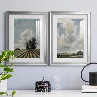 " Copse Of Trees " 2 - Pieces Painting Print