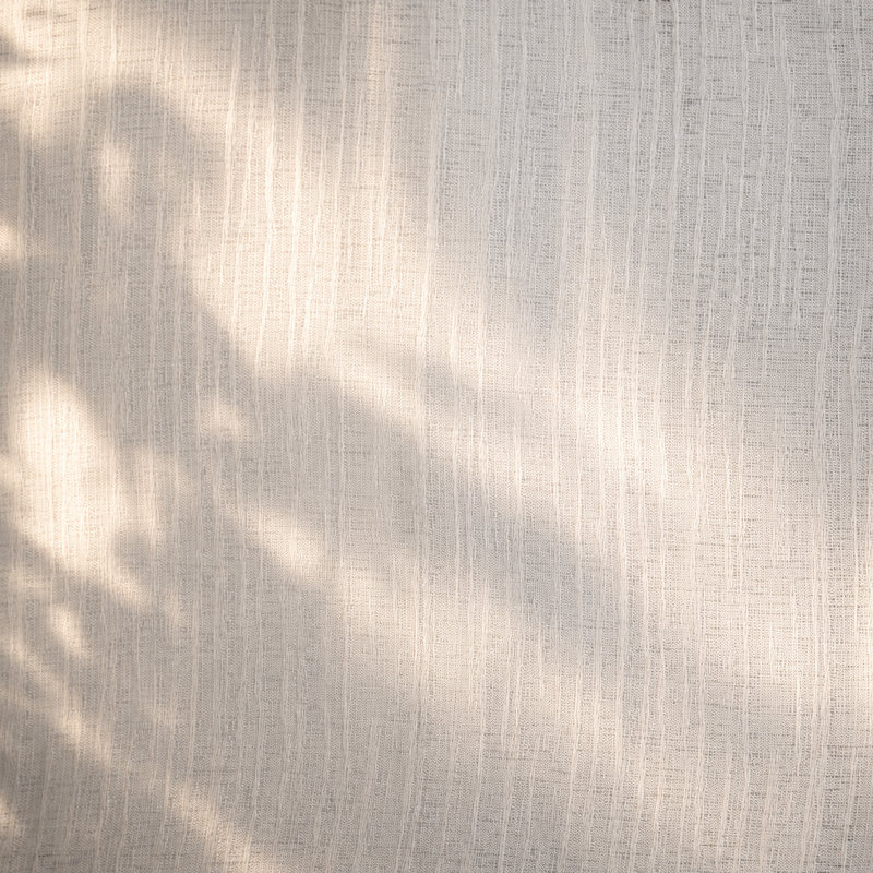 Belarmina Semi Sheer Curtain Single Panel, White, 54" x 84"