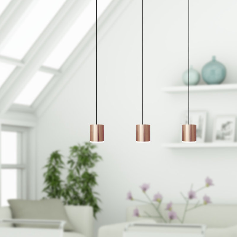 Andromedae 3 - Light Kitchen Island Pendant, Copper