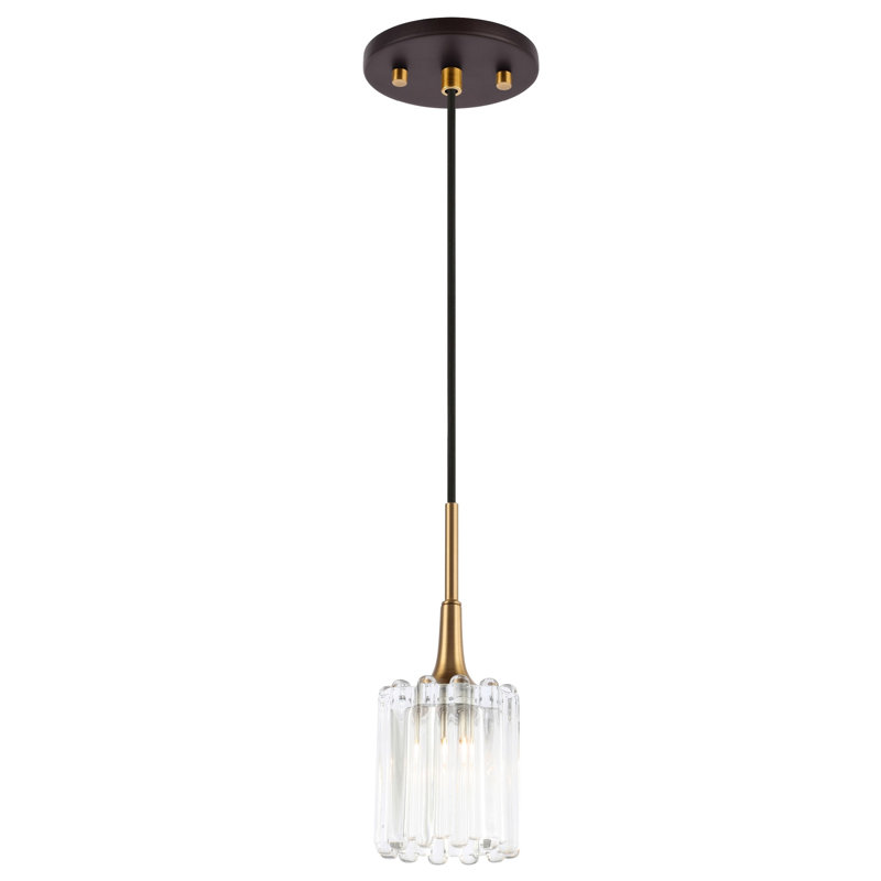 Romona 1 - Light Single Pendant, Halogen, Brass/Bronze