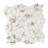 Huron 12" x 12" Calacatta Matte Glass Pebble Mosaic Floor and Wall Tile-95635363
