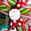 Couronne en maille 20 po Falala Flamingo