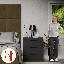 Ensemble de chambre à coucher moderne 3 pièces Montigny: commode à 6 tiroirs et deux commodes à 3 tiroirs-119045002