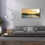«Paris - Golden Sunset Panorama» par Epic Portfolio, art mural sur toile-1202897132