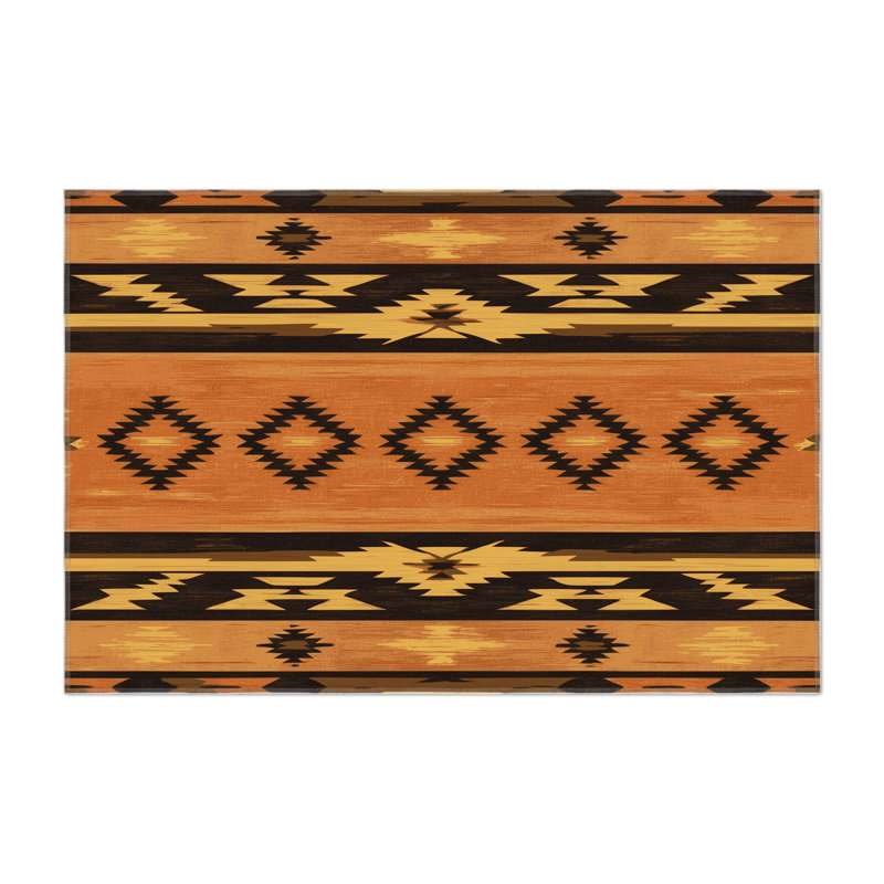 Nomad’S Trail Indoor And Outdoor Area Rug, Rectangle 1'6" x 2'6"