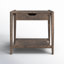 Table de bout en bois massif avec rangement Viguerie