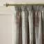 Woodland Trees Lined Pencil Pleat Curtains-116306059