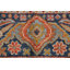 Tapis décoratif en laine noué à la main de conception unique 8 pi 3 po x 10 pi 6 po New Age Khotan