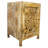 Hand-crafted Natural Wood Carved 24" Vanity