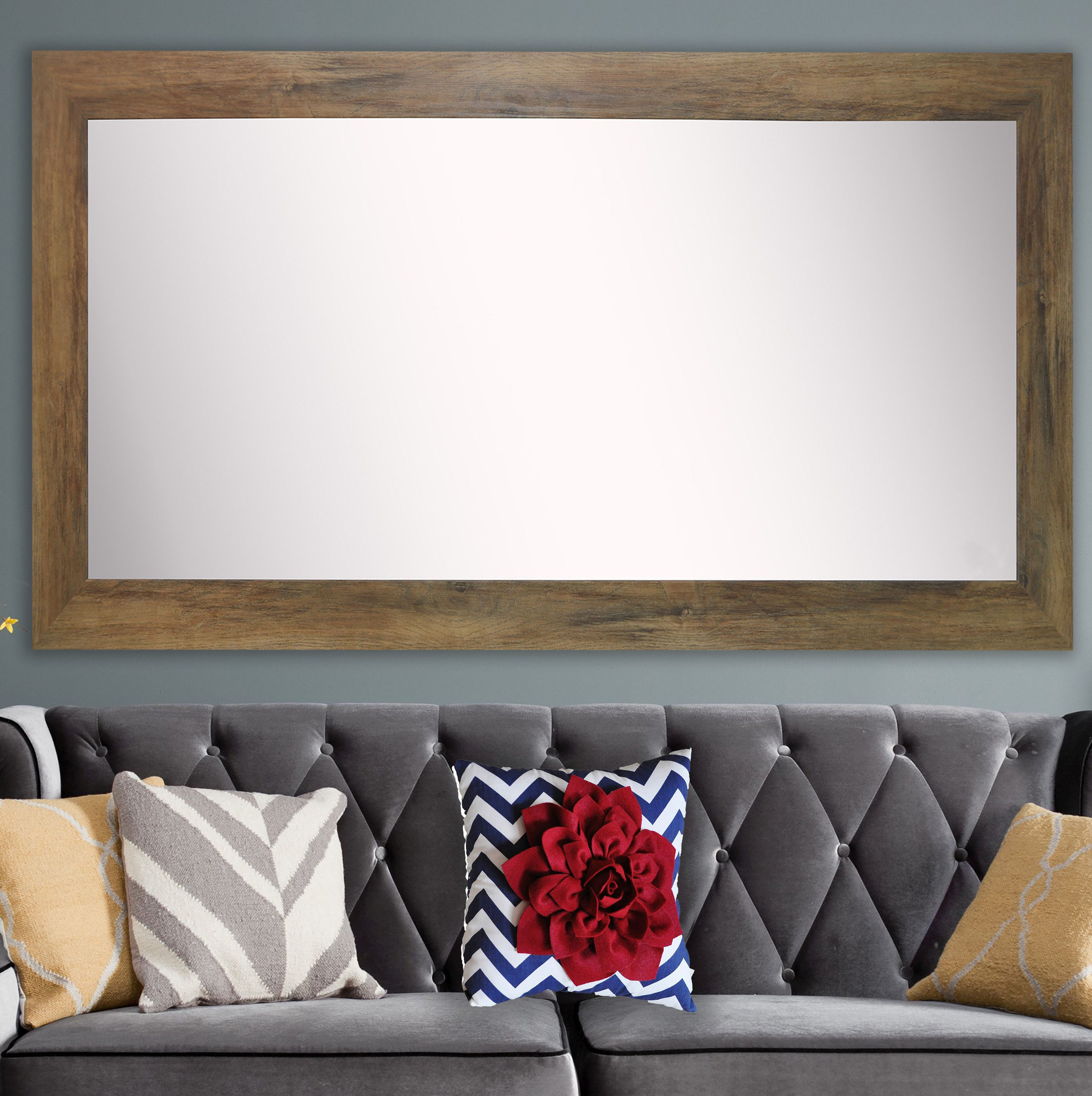 Union Rustic Kristo Farmhouse Bathroom / Vanity Mirror & Reviews Wayfair