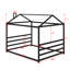 Grand lit plateforme en métal-206017767