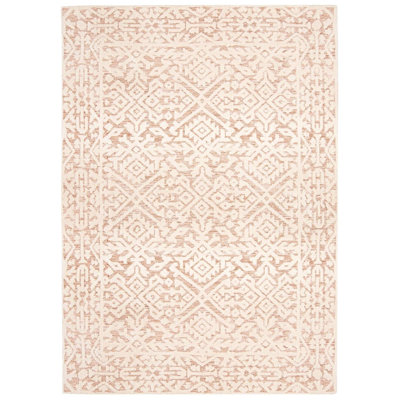 Tapis floral en microfibre tissé à la machine Floral